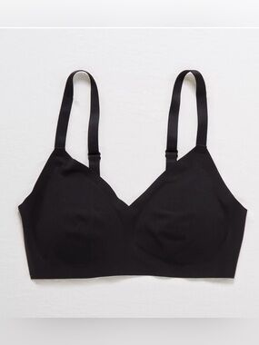 Aerie black smoothez lined bralette